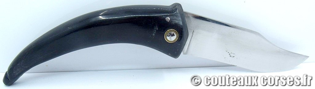 Curnicciolu lame acier inox trempe douce 3.0 mm manche bouc-HGFDPM852-6