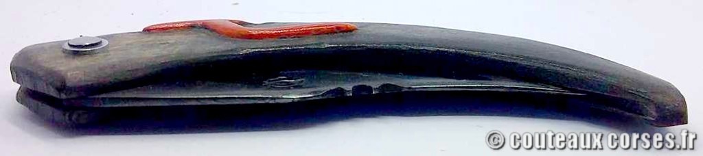 Curnicciolu lame acier inox trempe douce 3.0 mm manche bouc-KVVBF112-3