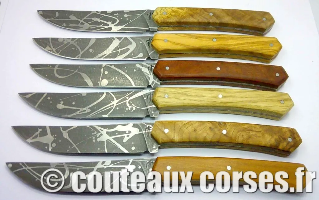 Cultella corsa Trombella acier carbone xc75 et bois corses Coffret_Table_Trombella_CT5248-1