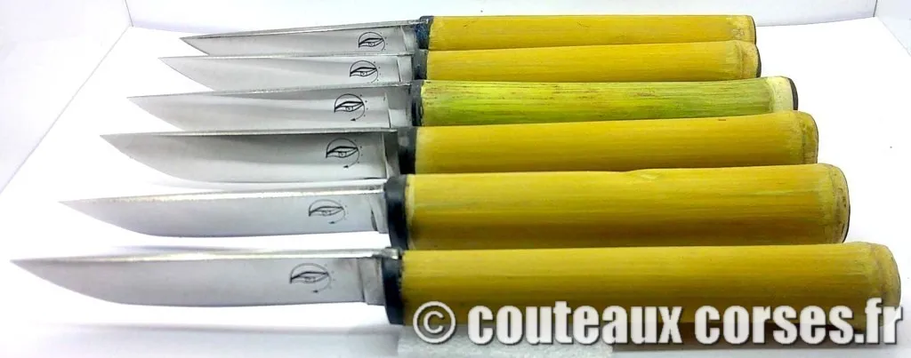 Cultella corsa Trombella acier carbone xc75 et bois corses Service-Table_Vellutini_UEMHG845-1