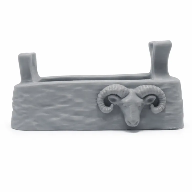 Porte-Couteau tête de mouflon