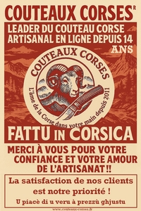 Couteaux Corses 14 ans Couteaux Corses 14 ans